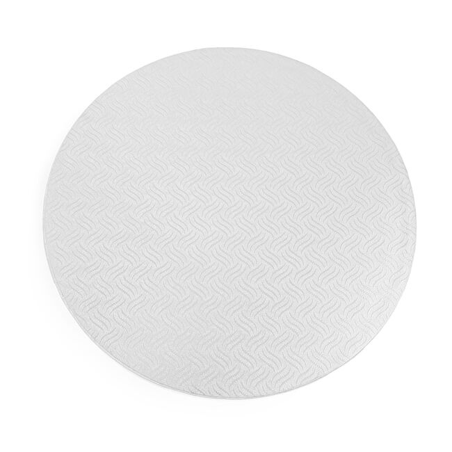 Mason Cash Silver Cake Board Round - 12"